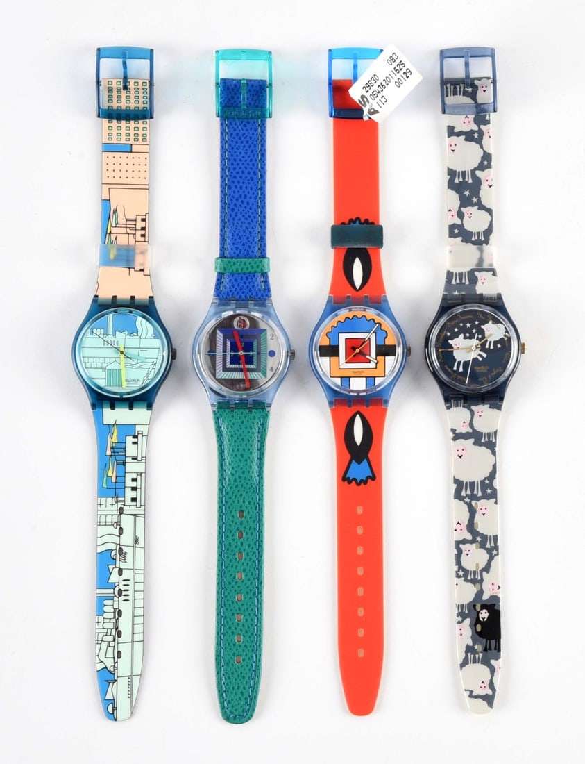 LOT OF 4: STANDARD GENTS SWATCHES (1 of 3)