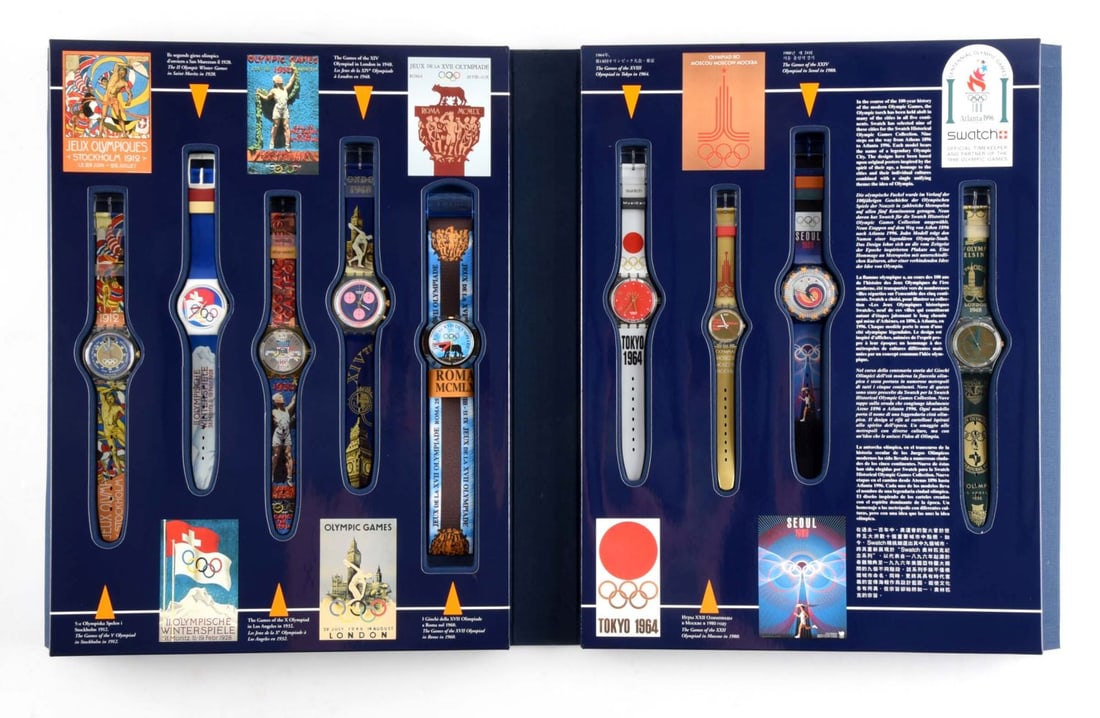 LOT OF 10: OLYMPIC SPECIALS SWATCHES (1 of 6)