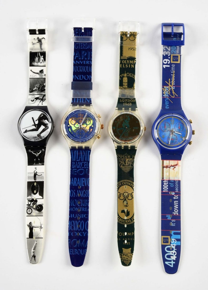 LOT OF 4: LIMITED AND OLYMPIC SPECIALS SWATCHES (1 of 3)