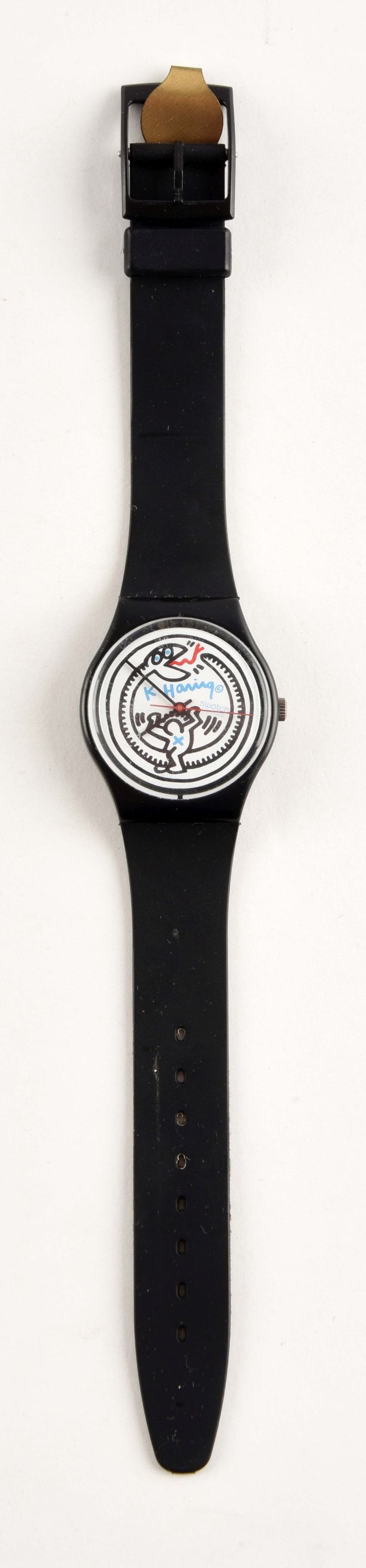 KEITH HARING "SERPENT" PROTOTYPE SWATCH (1 of 3)