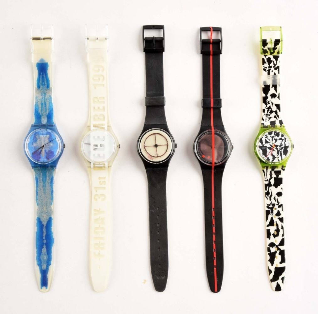 LOT OF 5: LIMITED AND WORLDWIDE SWATCHES (1 of 3)