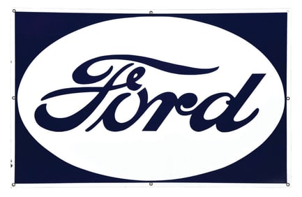 FORD MOTOR COMPANY PORCELAIN SIGN.