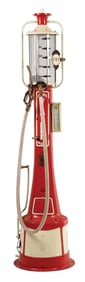 GUARANTEE FRY FIVE GALLON VISIBLE GAS PUMP.