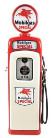 MARTIN & SCHWARTZ MODEL #80 GAS PUMP RESTORED IN MOBILGAS SPECIAL.