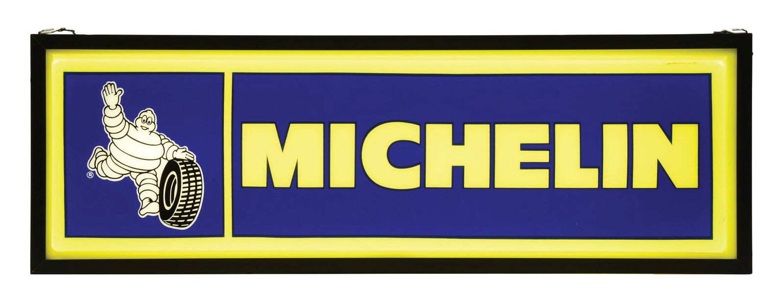 MICHELIN TIRES SERVICE STATION LIGHT UP SIGN. (1 of 4)