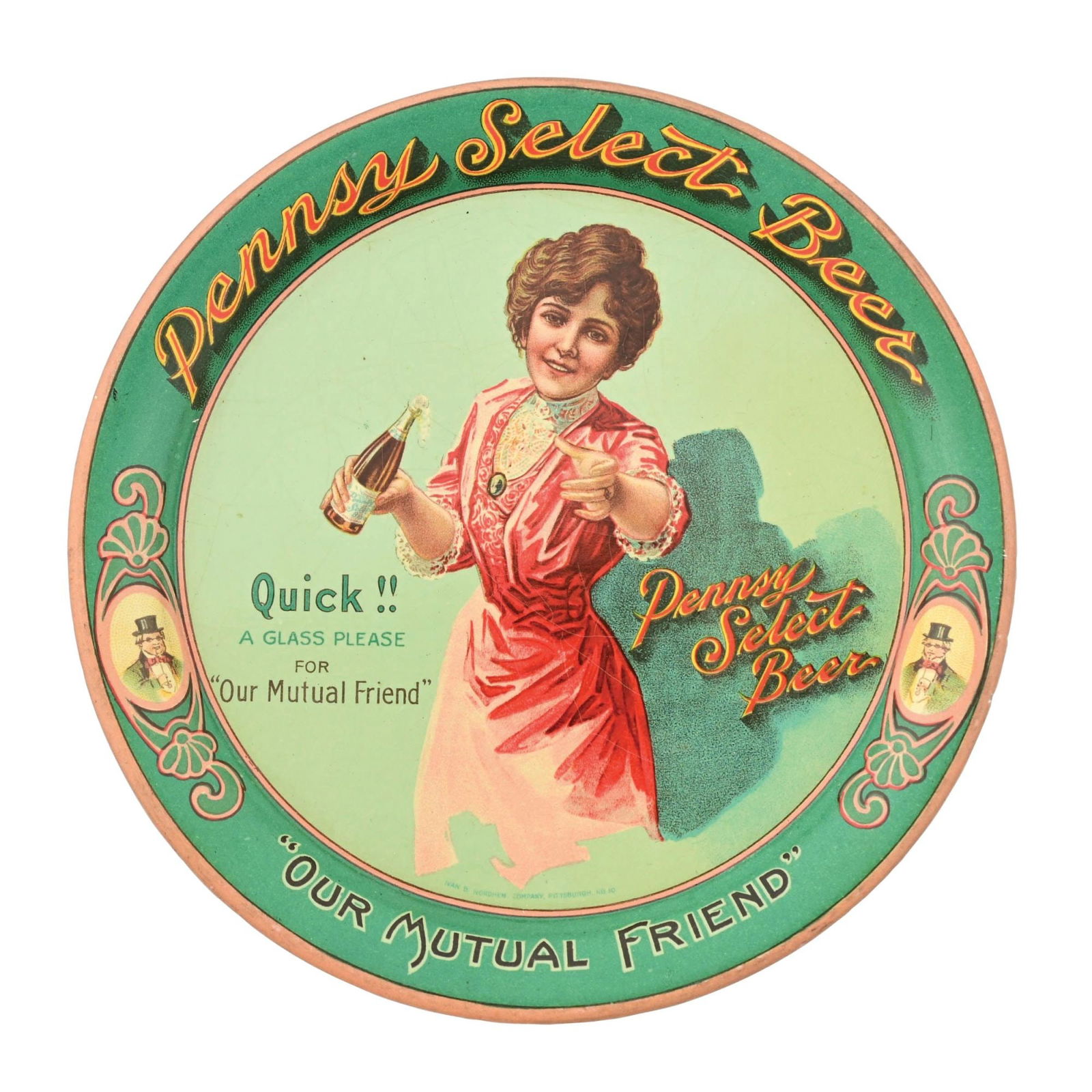 PENNSY SELECT BEER TIP TRAY (1 of 2)