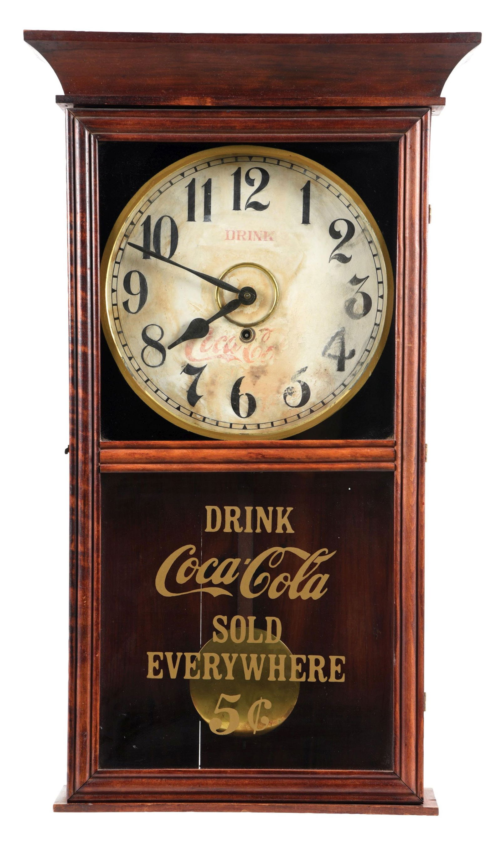 COCA-COLA REGULATOR CLOCK (1 of 5)