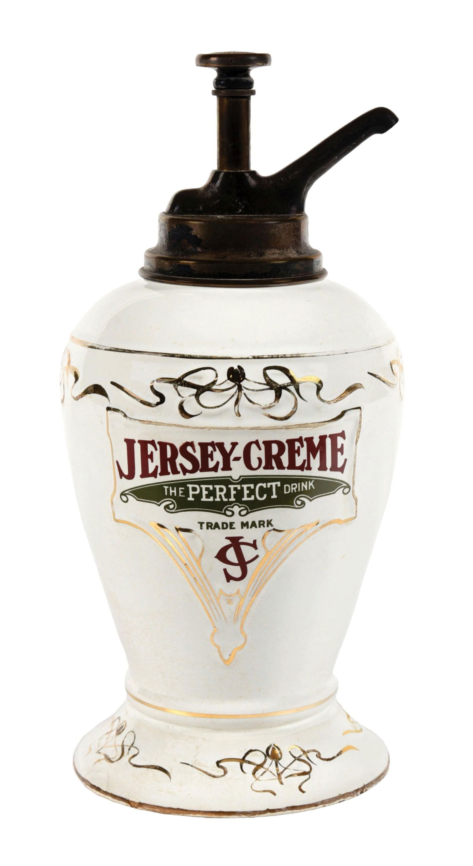 JERSEY CREME SYRUP DISPENSER (1 of 6)