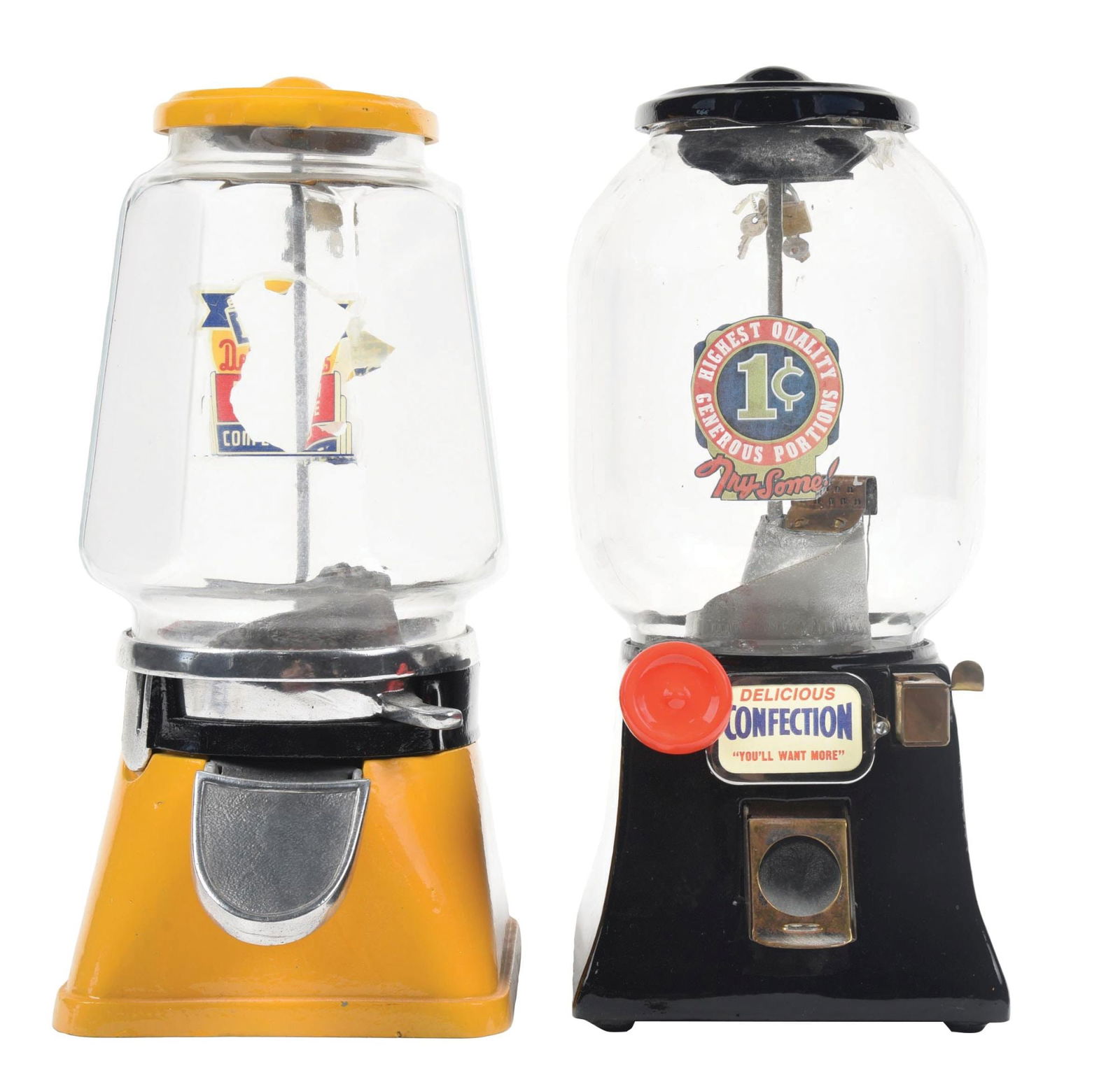 COLLECTION OF 2 VENDING MACHINES: BOYD LUCKY BOY AND NORTHWESTERN MODEL 31 (1 of 4)