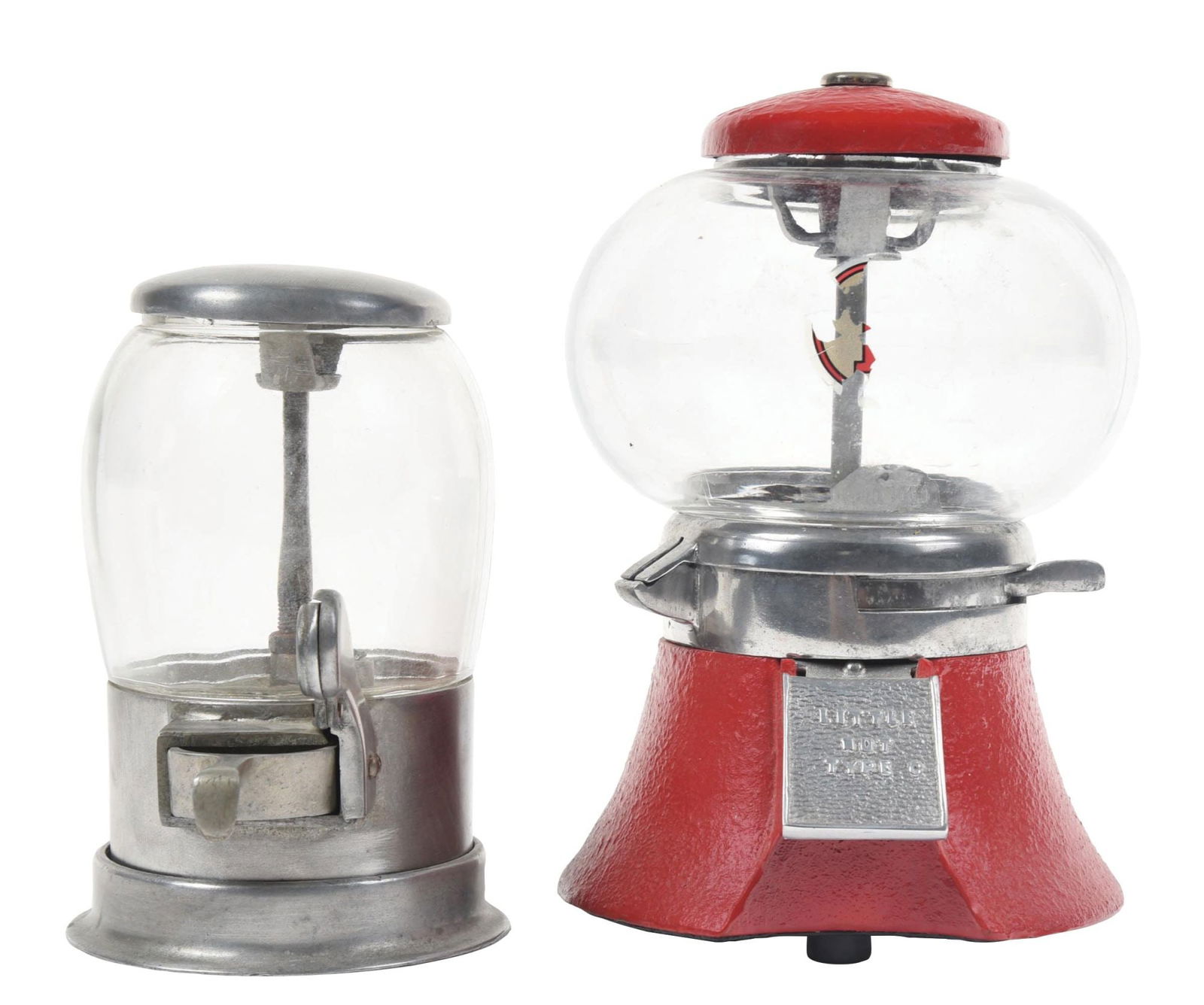 COLLECTION OF 2 VENDING MACHINES: LITTLE NUT TYPE C & RELIABLE NUT (1 of 4)