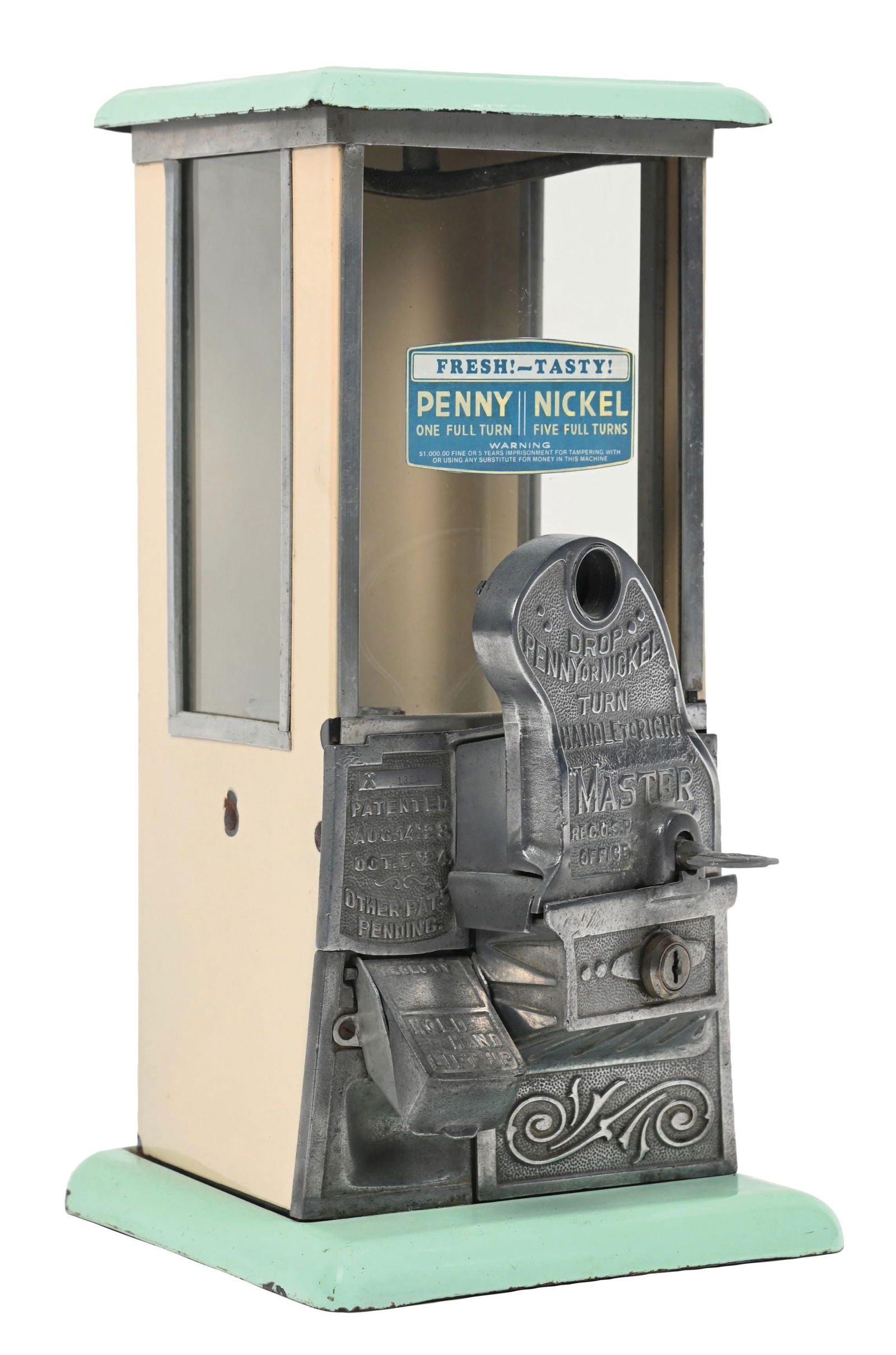 1¢/5¢ MASTER PEANUT VENDING MACHINE (1 of 4)