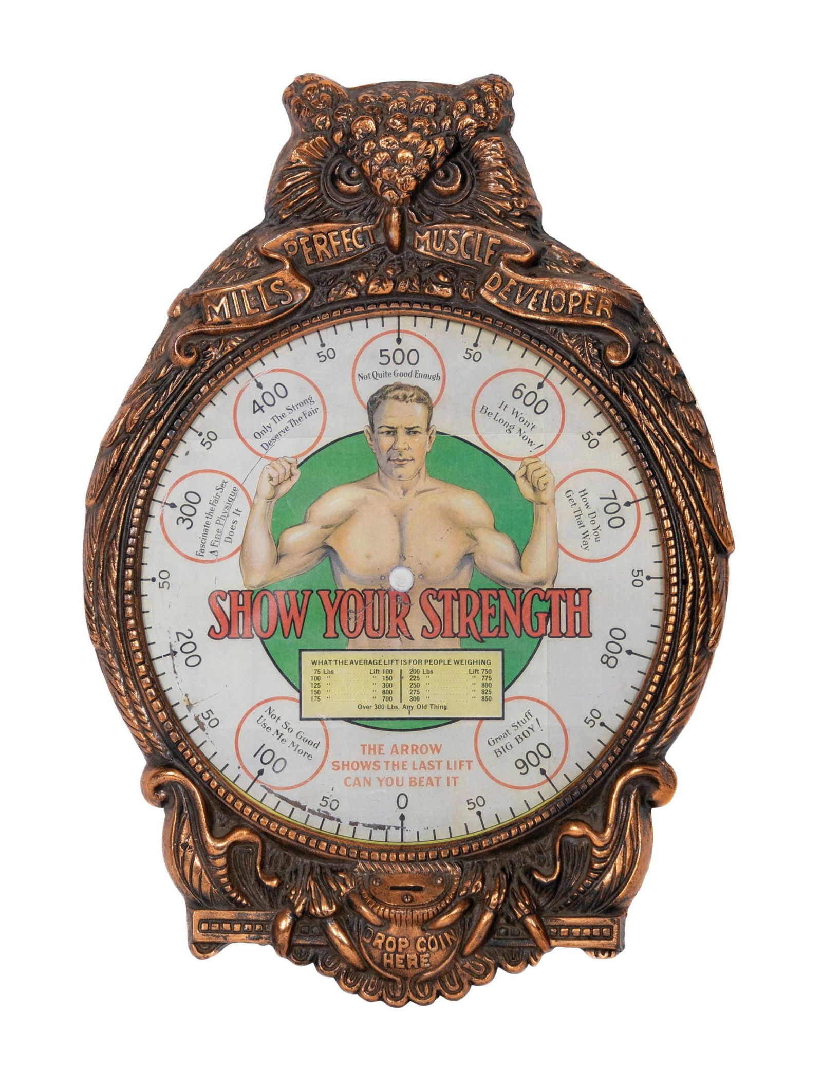 REPLICA DIAL FOR MILLS OWL LIFTER (1 of 2)