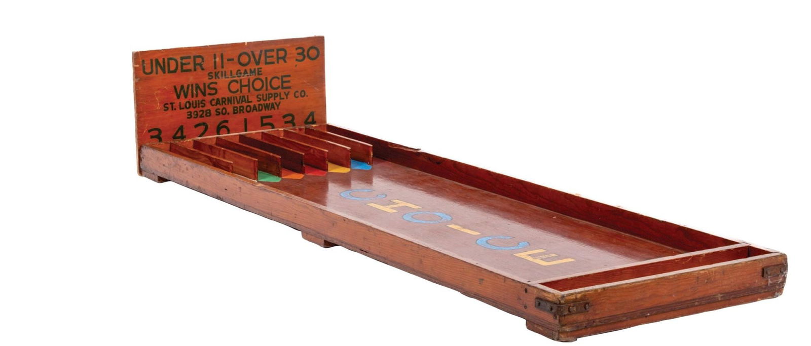 OVER/UNDER CARNIVAL GAME (1 of 5)