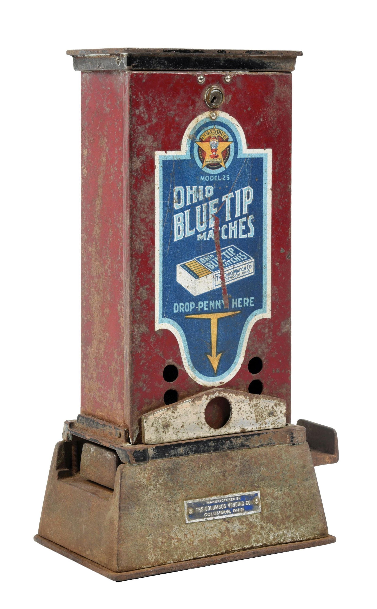 COLUMBUS MATCH VENDING MACHINE (1 of 5)