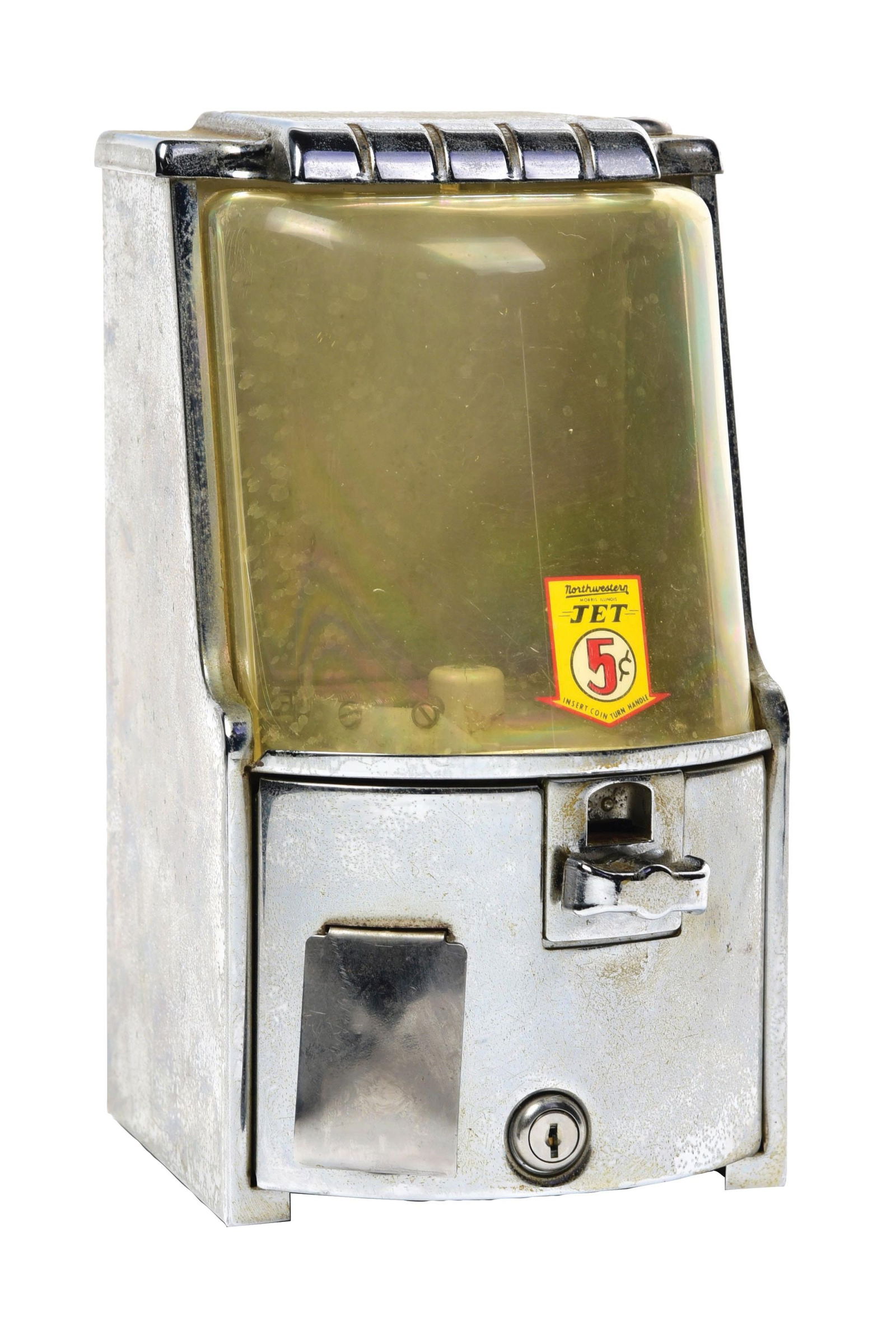 NORTHWESTERN (JET) GUMBALL/CAPSULE VENDING MACHINE (1 of 5)