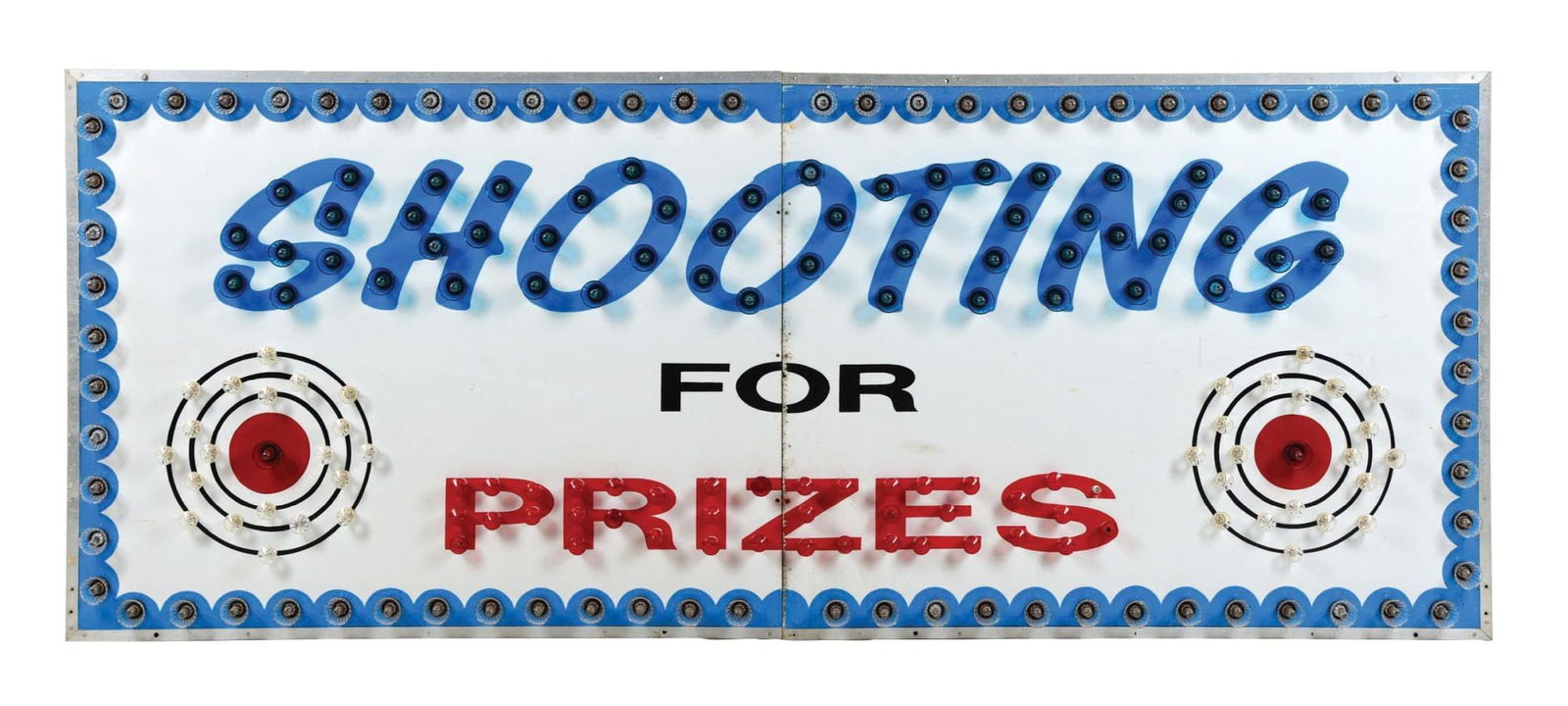 ARCADE SHOOTING FOR PRIZES LIGHT-UP SIGN (1 of 2)