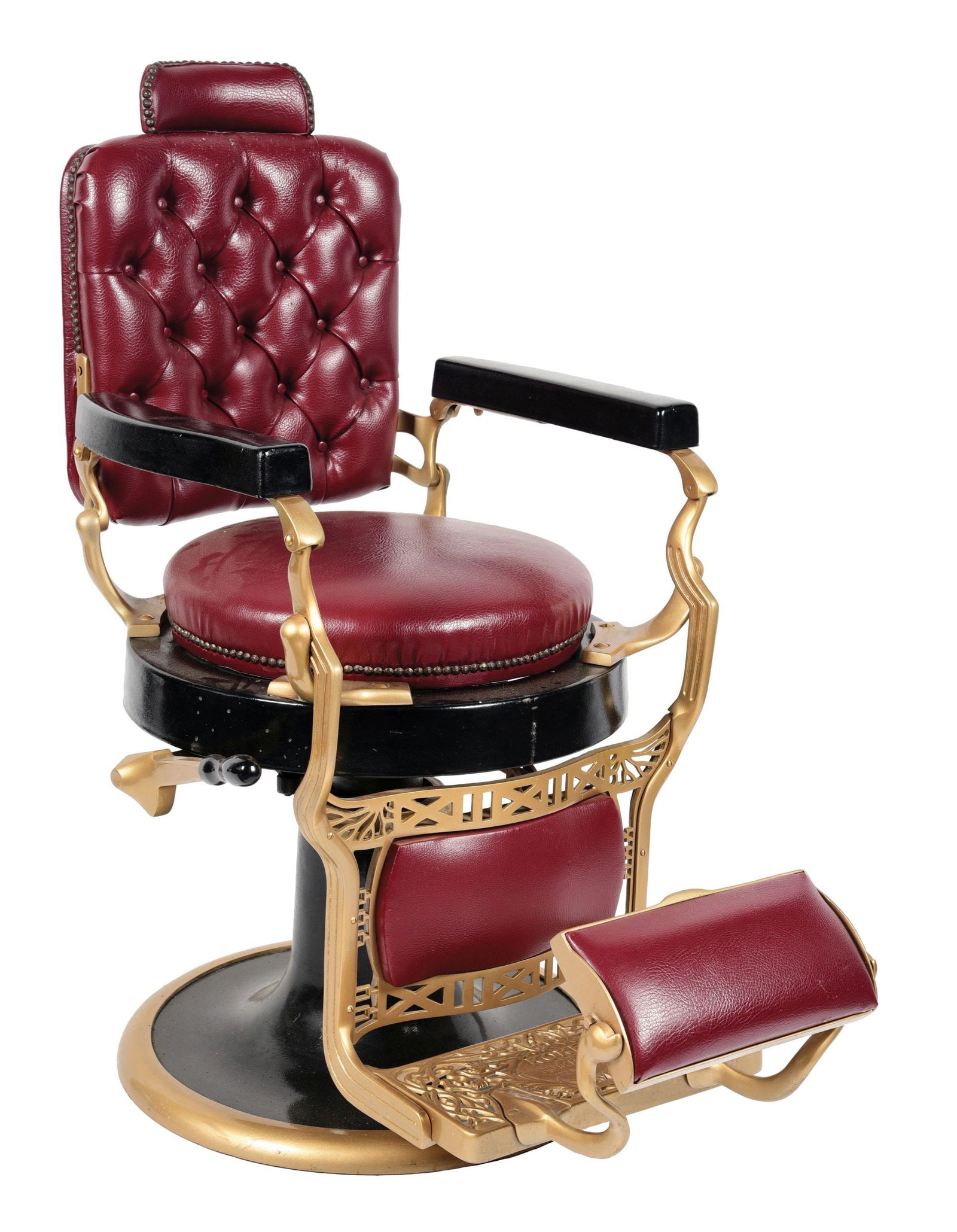 ANTIQUE KOKEN BARBER CHAIR (1 of 5)