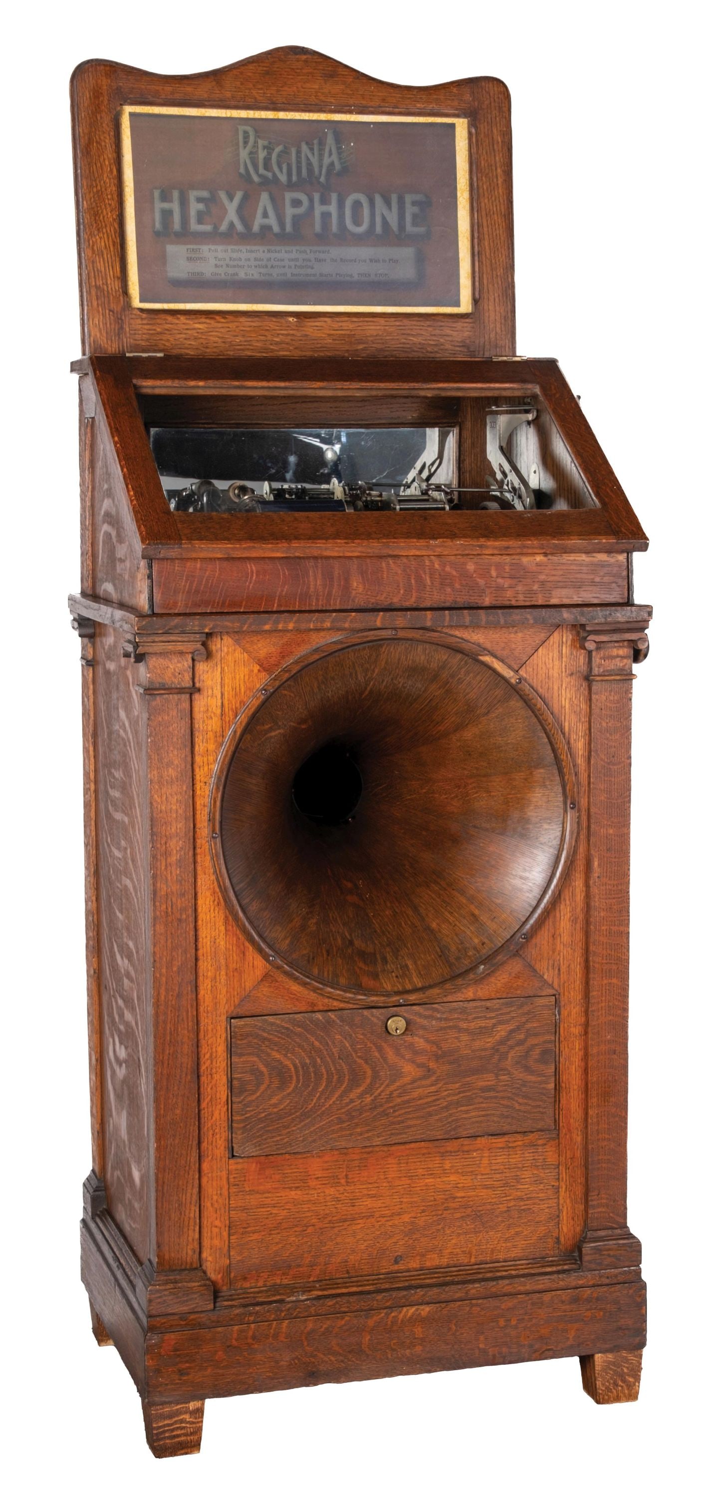 5¢ REGINA STYLE 104 HEXAPHONE (1 of 7)