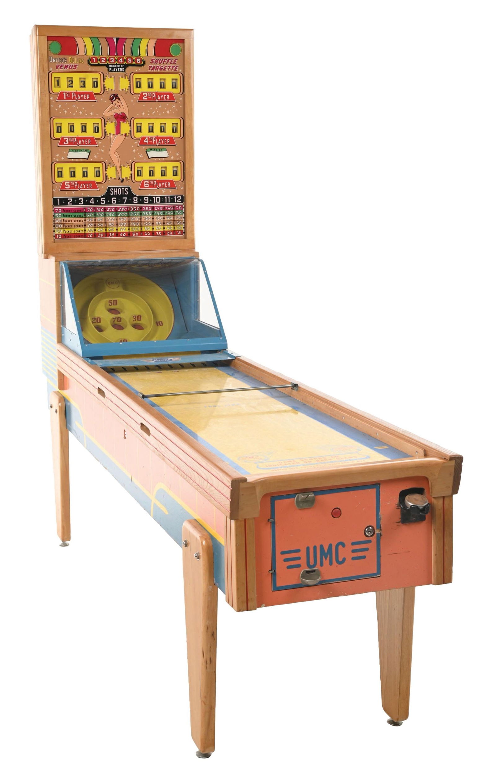 RARE UNITED DELUXE VENUS ARCADE MACHINE (1 of 8)