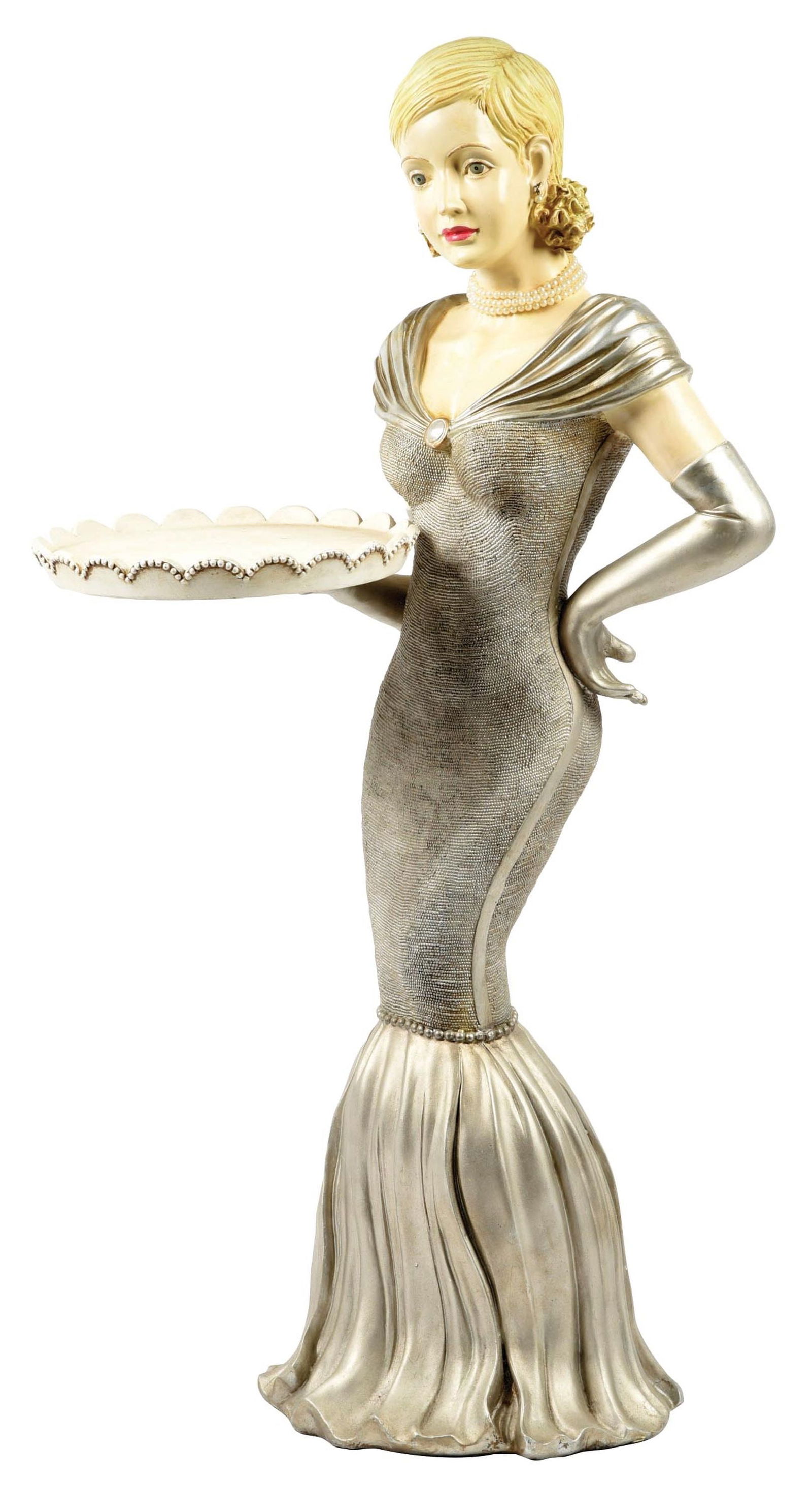 FULL FIGURAL CHALK FIGURE OF JEAN HARLOW (1 of 5)