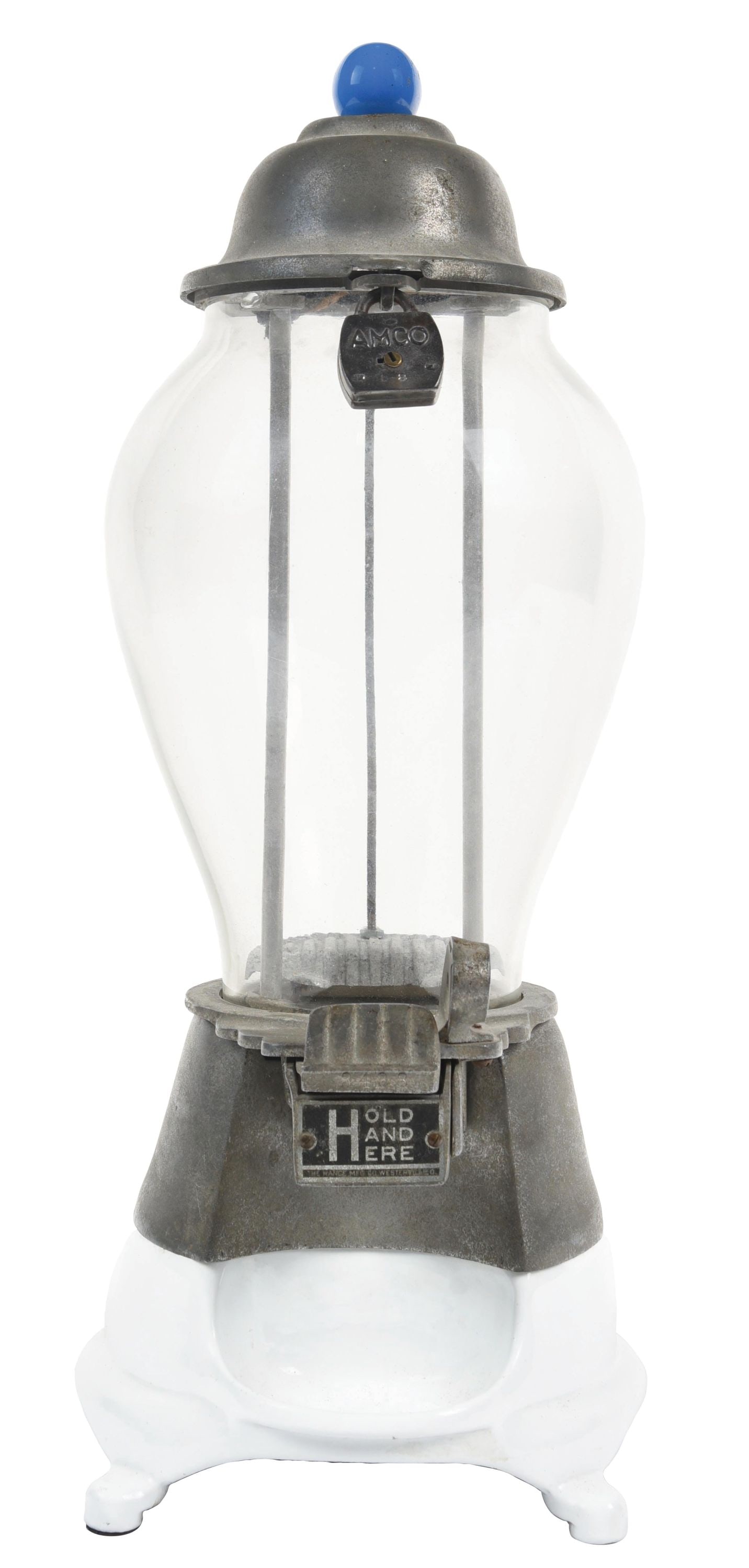 1¢ HANCE "REX" HOT NUT VENDING MACHINE (1 of 5)