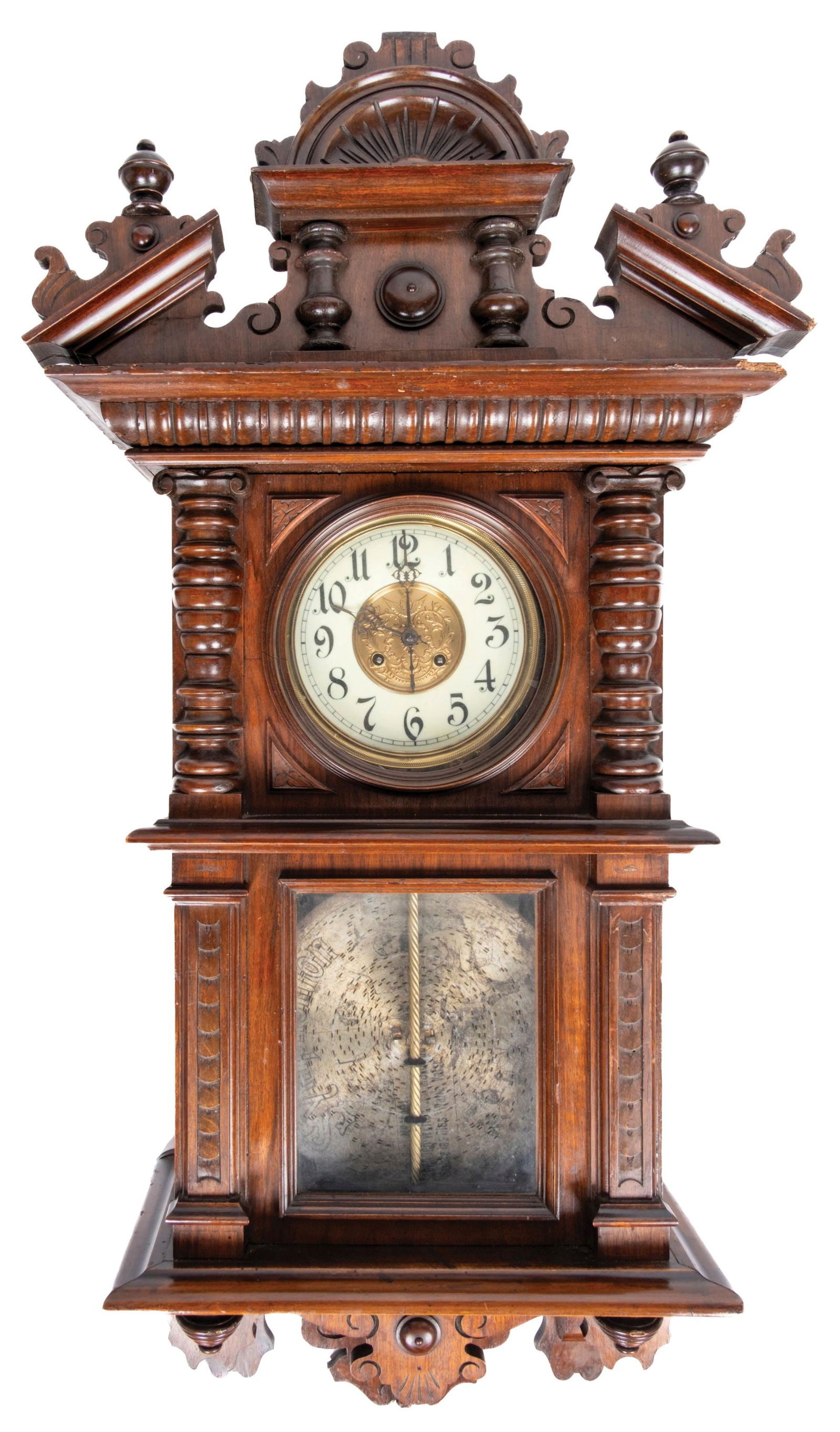 SYMPHONION MODEL 48R MUSICAL WALL CLOCK (1 of 7)