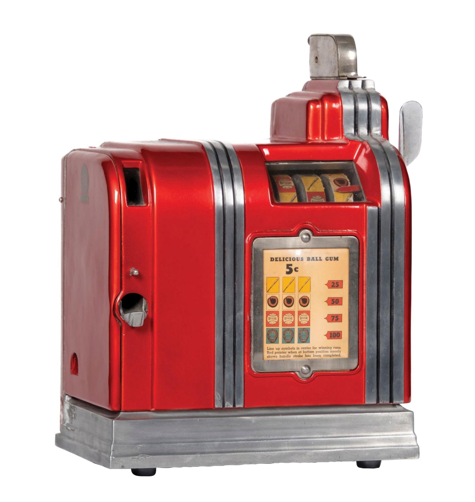 O. D. JENNINGS BASEBALL-THEMED TRADE STIMULATOR (1 of 6)