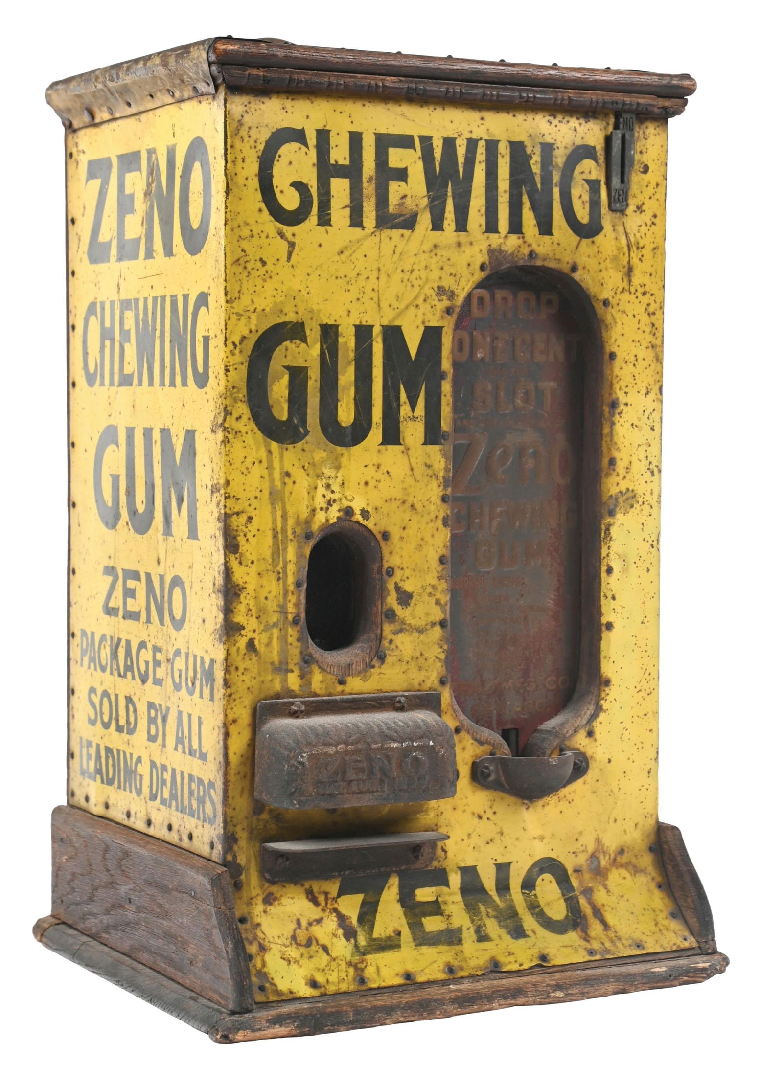 1¢ ZENO CHEWING GUM VENDING MACHINE (1 of 4)
