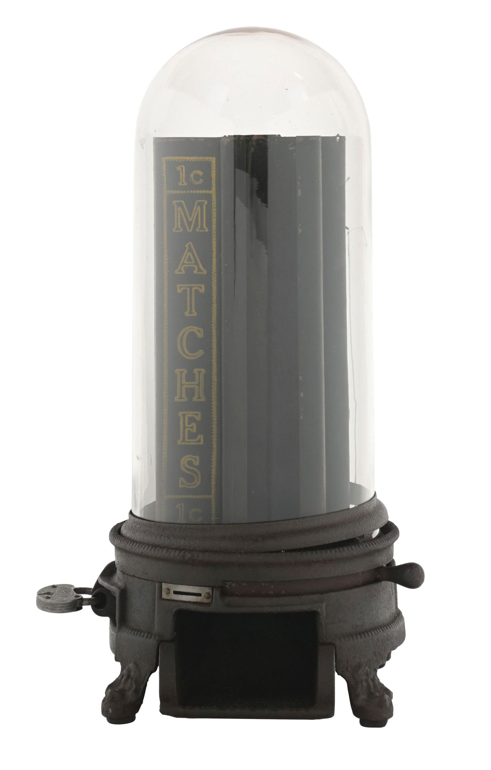 1¢ ADVANCE MACHINE CO., MATCHBOX VENDING MACHINE (1 of 5)