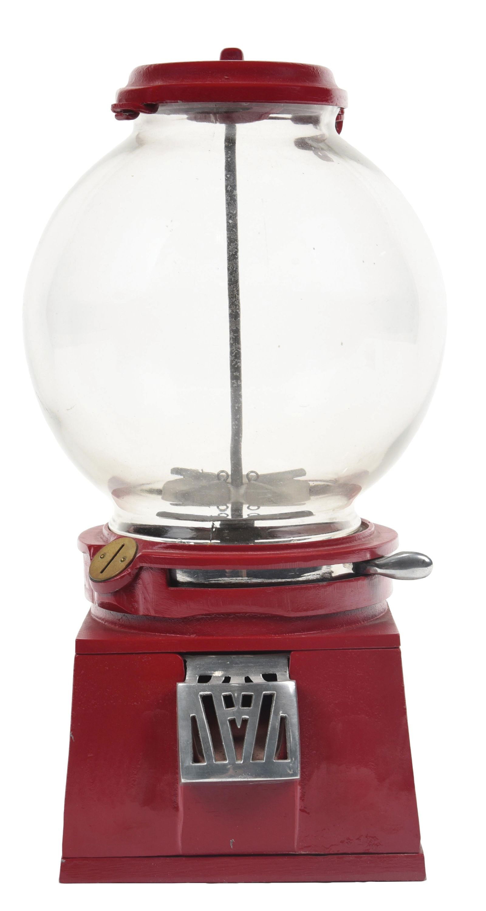 1¢ AD-LEE MODEL "D" GUMBALL VENDING MACHINE (1 of 4)