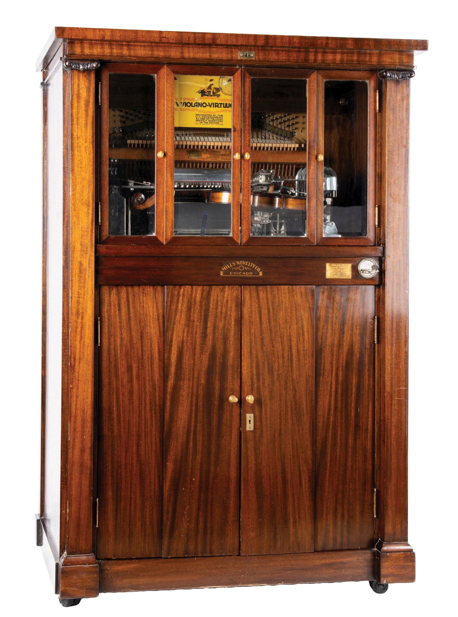 5¢ MILLS NOVELTY. CO. VIOLANO VIRTUOSO MUSIC PLAYER (1 of 6)