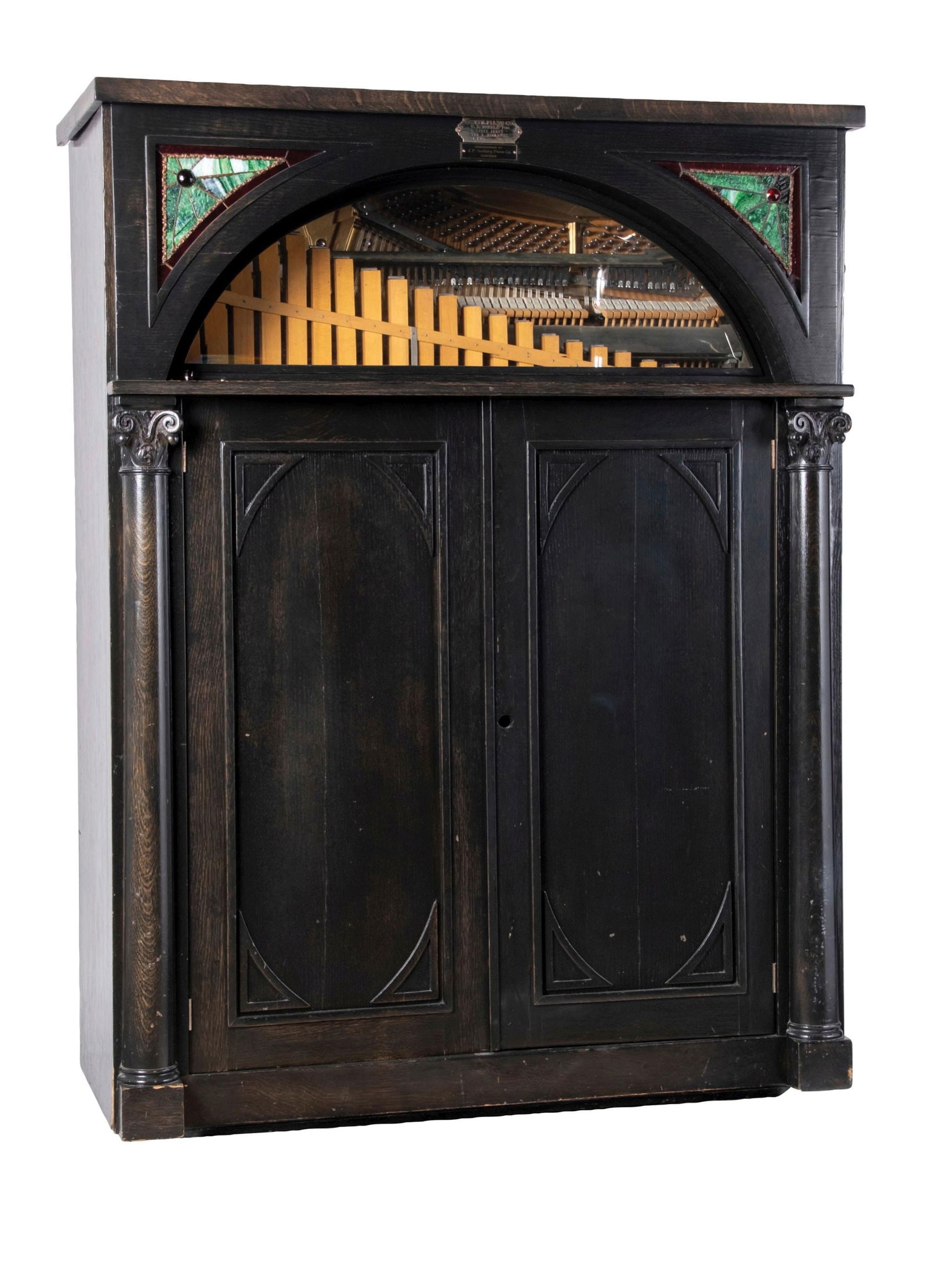 5¢ J.P. SEEBURG MODEL "K" NICKELODEON AUTOMATIC CABINET PIANO (1 of 6)