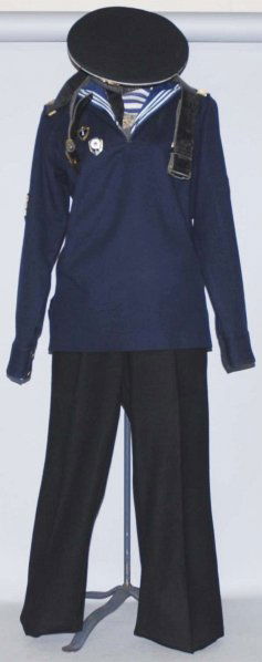 Russian Uniform With Hat.: Includes slacks, ribbons and badges. Condition (Excellent).