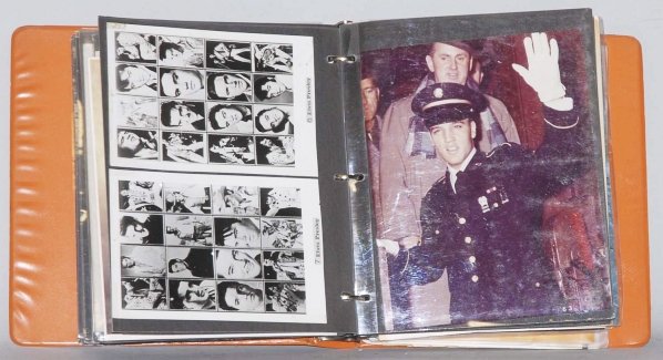 Lot of Movie Actor Photos.: Including Roy Rogers, Gene Autry, Hopalong Cassidy, Lone Ranger, Humphrey Bogart, Elvis, Marilyn Monroe with cards and colt gun catalog 1939. Condition (Excellent).
