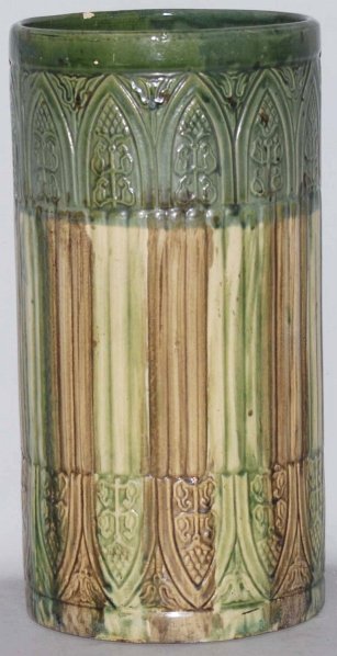 Umbrella Stand.: Small chip to inside rim. Condition (Very Good). Size 18 - 1/4" T.