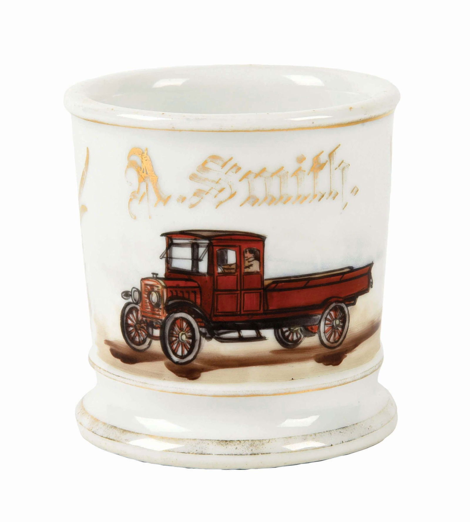 EARLY DELIVERY TRUCK SHAVING MUG (1 of 5)