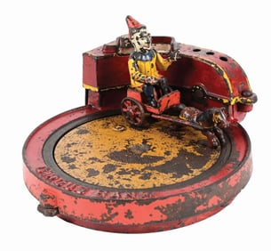 SHEPARD HARDWARE CIRCUS CAST IRON MECHANICAL BANK