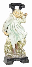 WEST WIND CAST IRON DOORSTOP