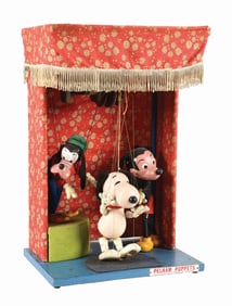 ENGLISH PELMAN PUPPETS DIORAMA DISPLAY