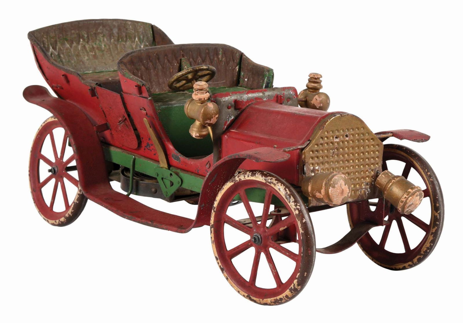 CONVERSE PRESSED STEEL 15" PIERCE ARROW 2-SEAT TOURING CAR (1 of 3)