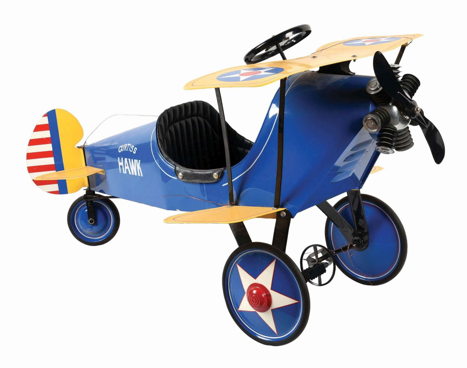 CURTISS HAWK AIRPLANE PEDAL CAR (1 of 4)