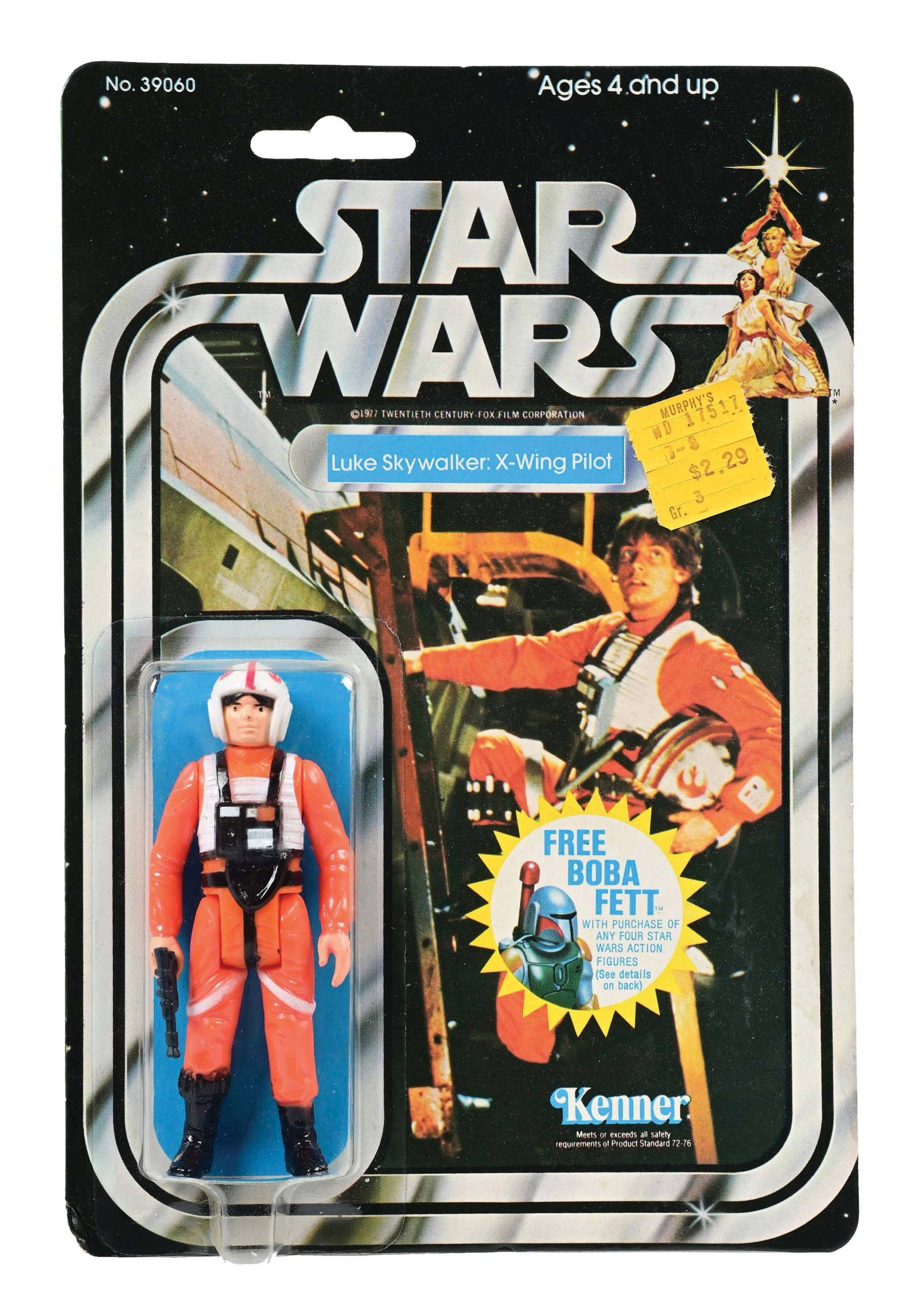Star Wars Luke Xwing Pilot Auction