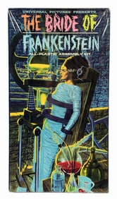 AURORA THE BRIDE OF FRANKENSTEIN ALL-PLASTIC ASSEMBLY KIT IN ACRYLIC CASE