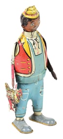 MARX TIN LITHO WIND-UP CHICKEN SNATCHER TOY