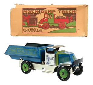 PRE-WAR MARX TIN LITHO WIND-UP COKE-COAL