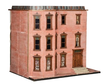 SHERLOCK HOLMES' BAKER STREET REPLICA DOLLHOUSE