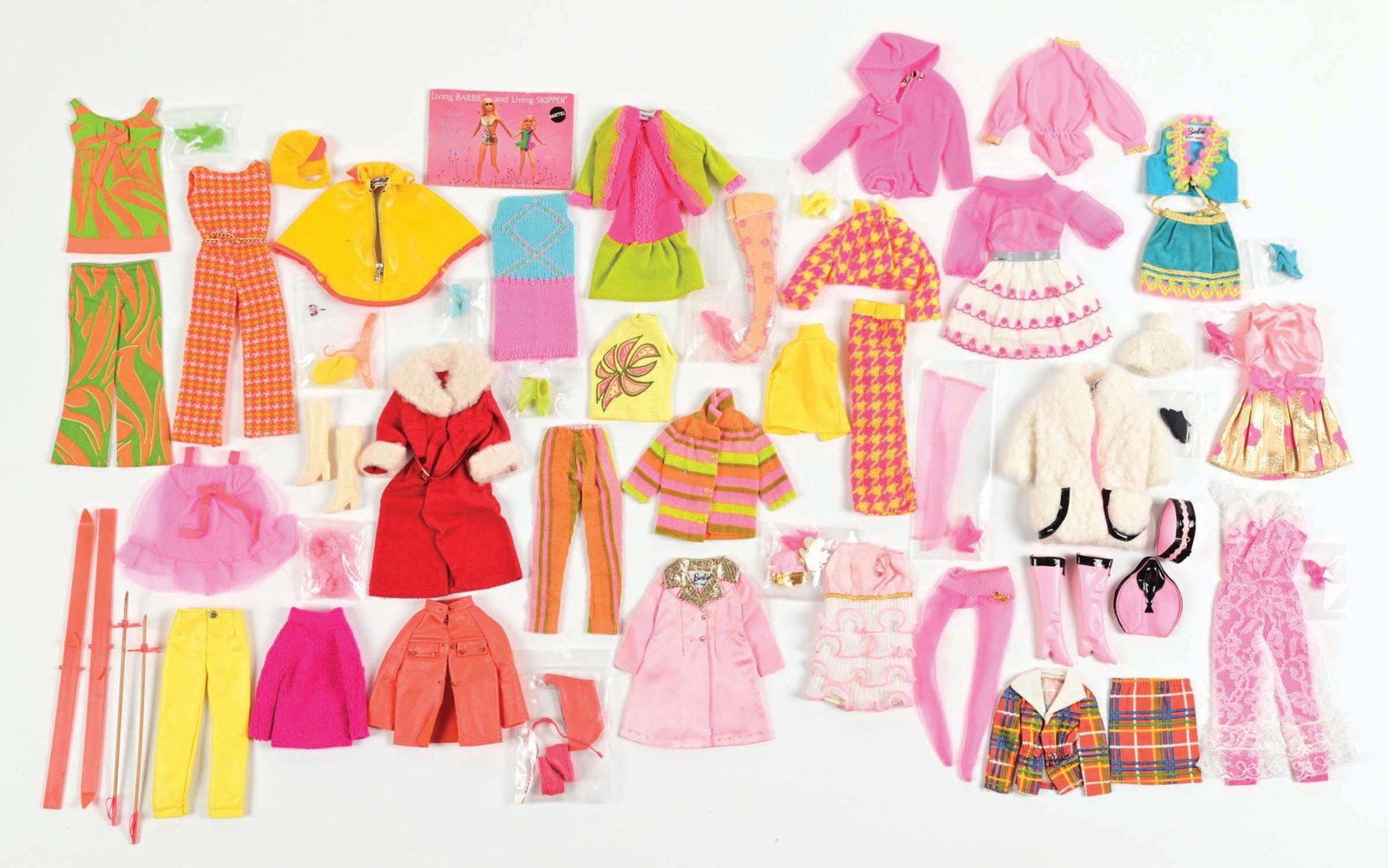 LOT OF 17: VARIOUS BARBIE DOLL CLOTHING AND ACCESSORIES (1 of 1)