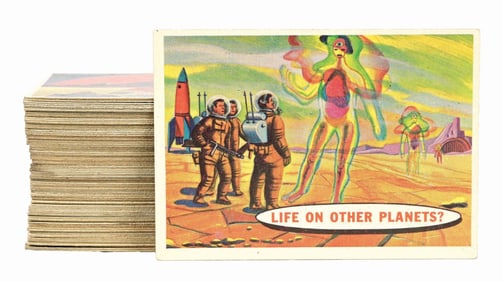 1957 TOPPS COMPLETE SET OF SPACE CARDS