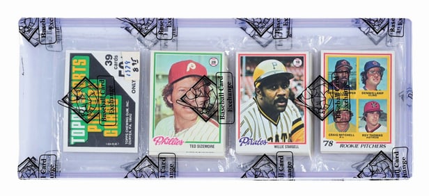 1978 TOPPS BASEBALL RACK PACK PACK - WILLIE STARGELL