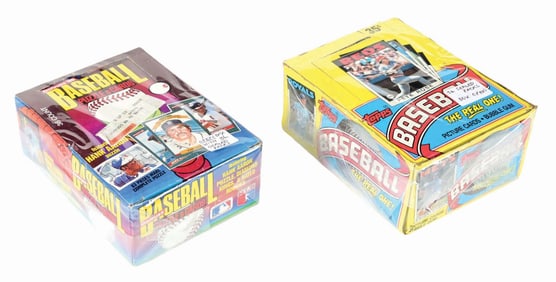 LOT OF 2: 1986 DONRUSS & TOPPS BASEBALL WAX BOXES